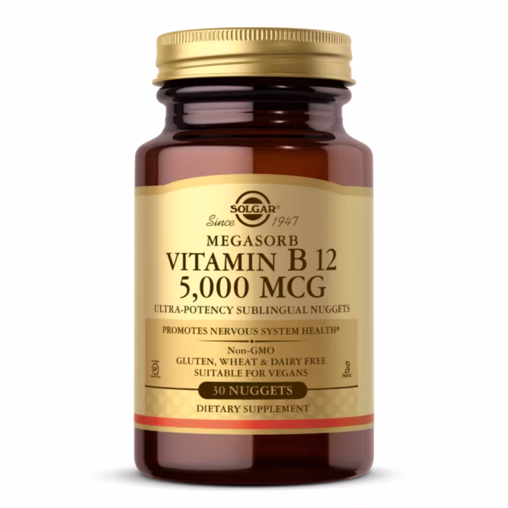 Solgar Vitamin B12 5000 mcg – 30 Nuggets