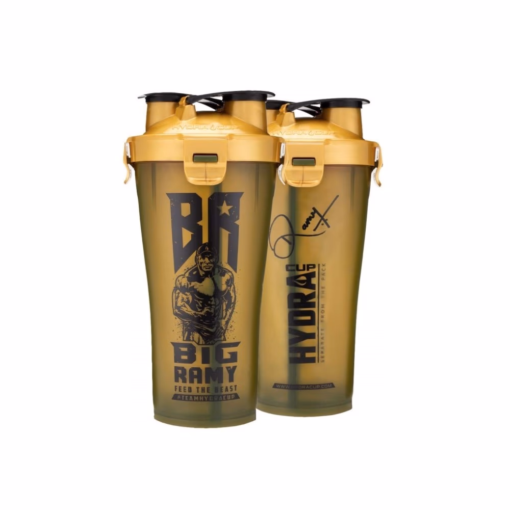 Hydra Cup Shaker Big Ramy Gold 22oz 14oz 1