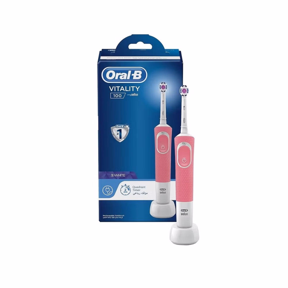 Oral-B Vitality 100 Tooth Brush Pink 413 1 1
