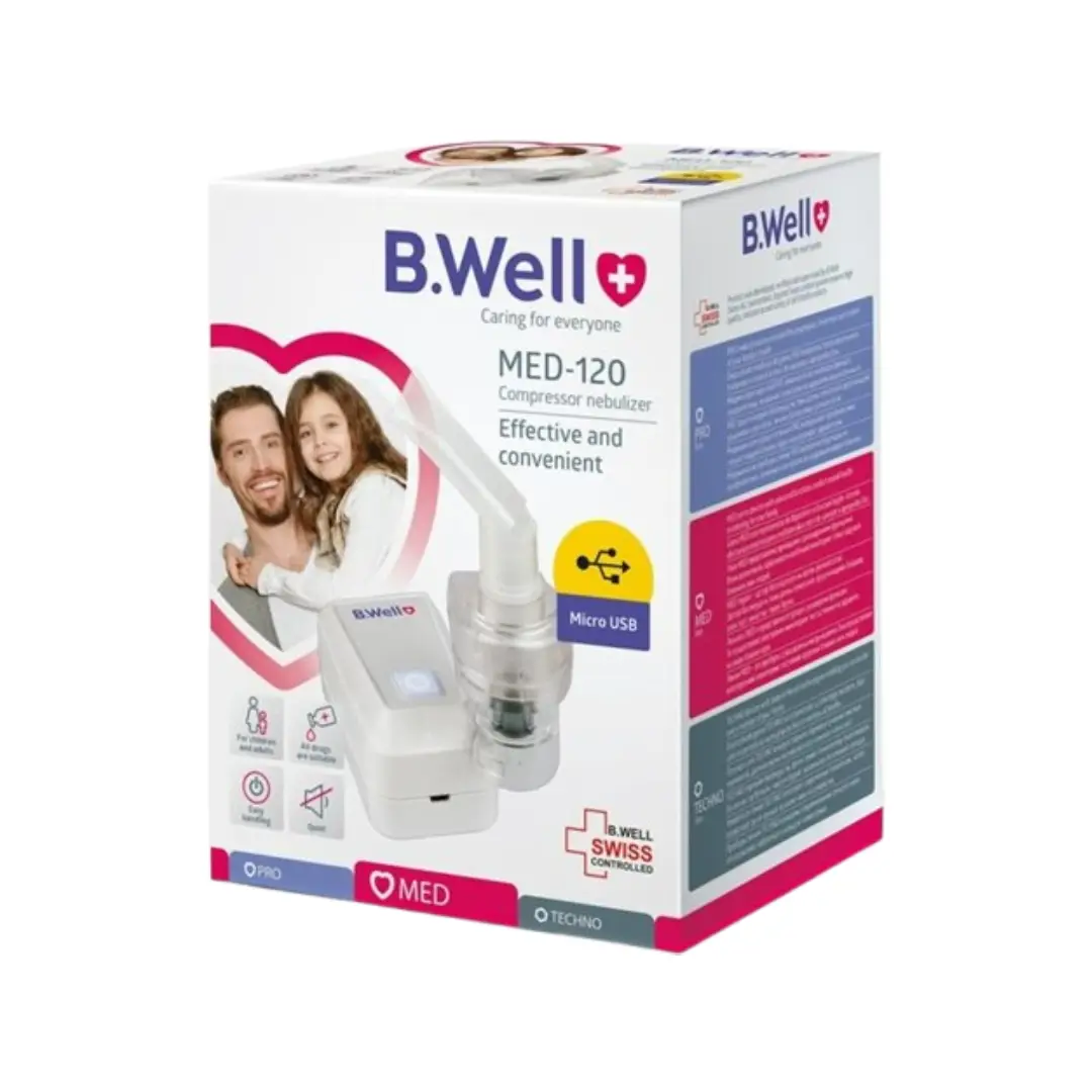 B.Well Medical Compressor Nebulizer MED-115 1