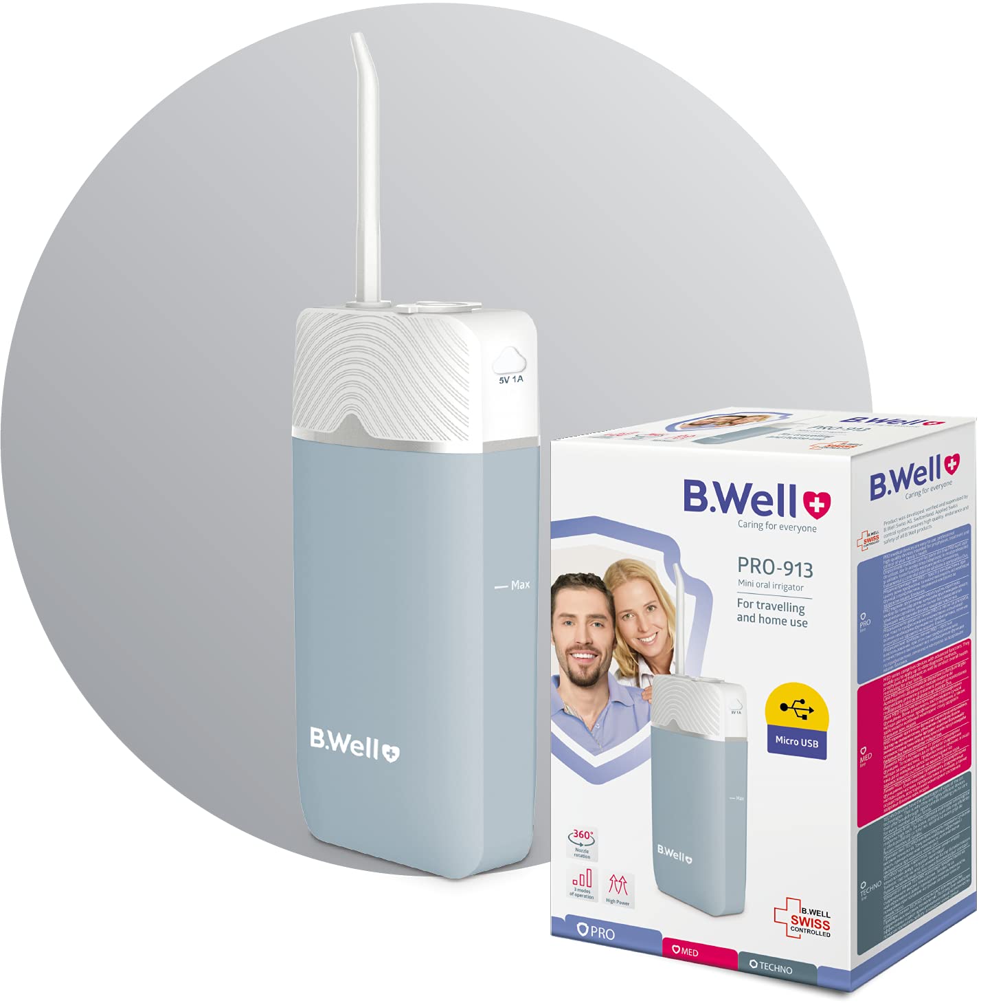 B.Well Mini Portable Oral Irrigator PRO-913