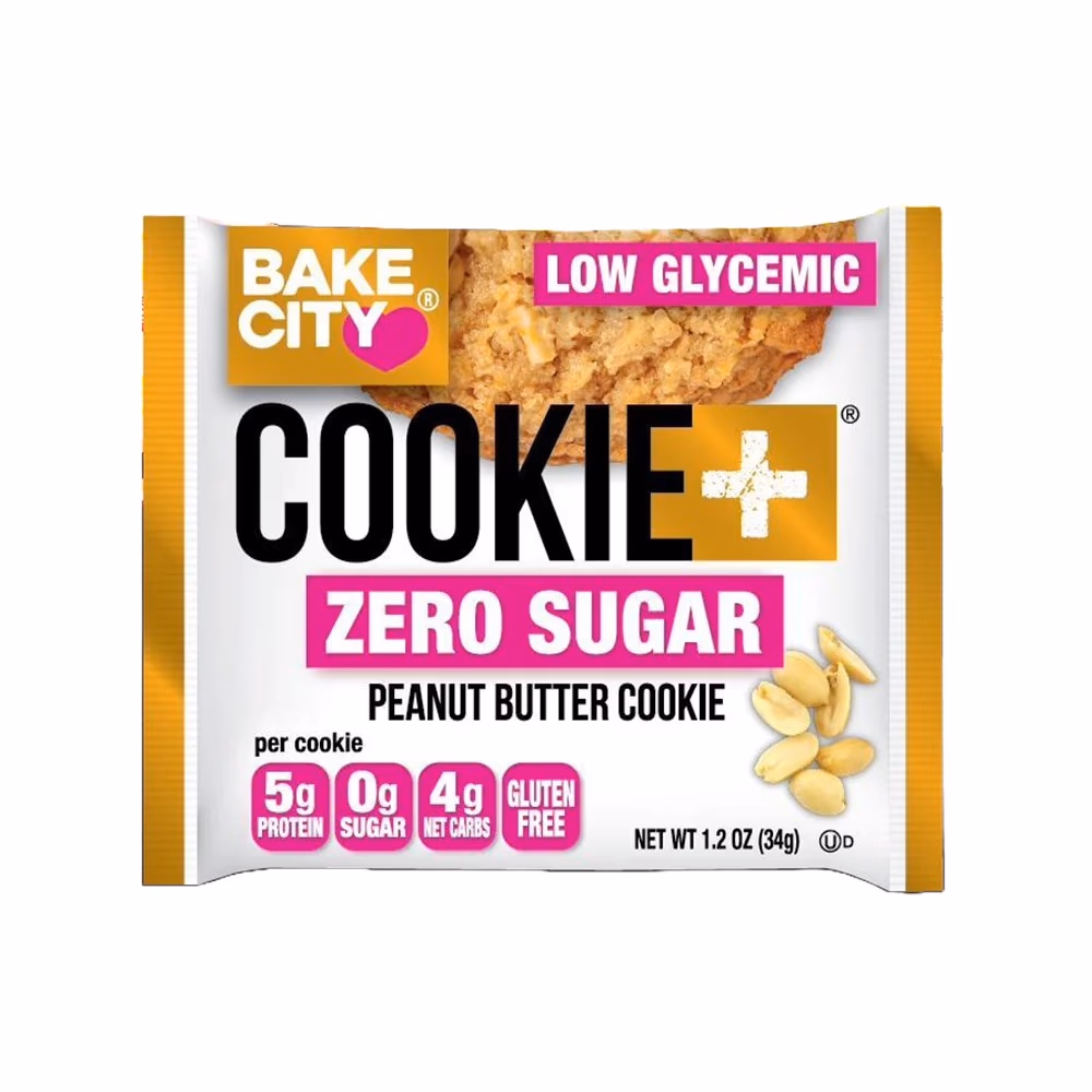 Bake City Cookie+ Peanut Butter Cookie 34g