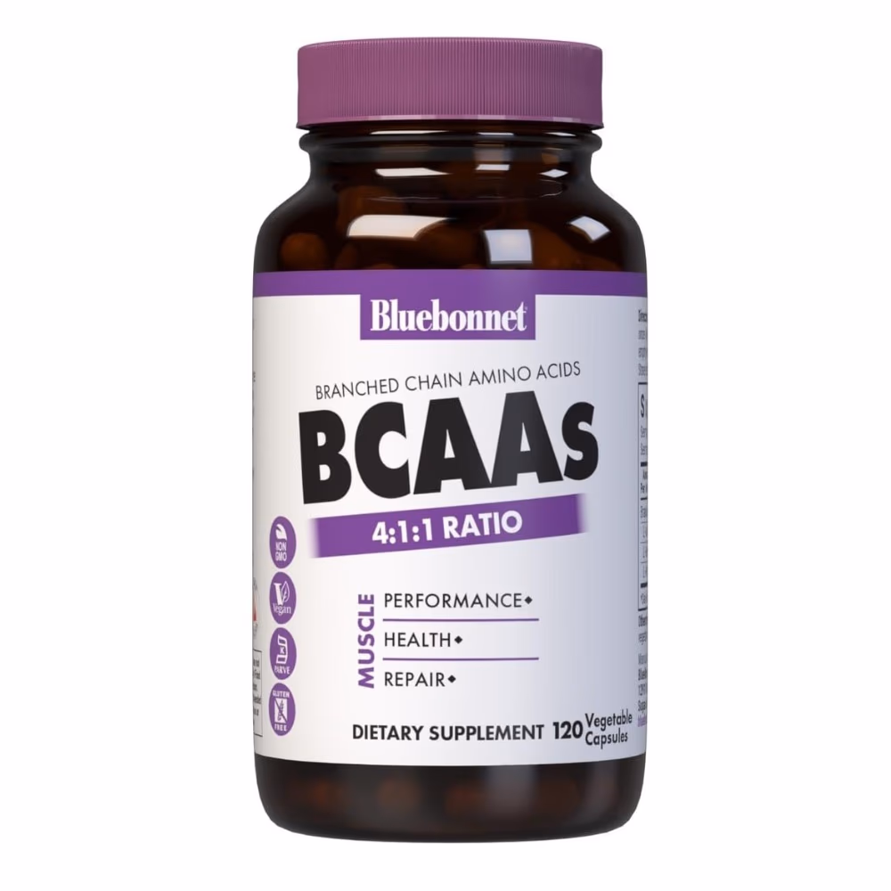 Bluebonnet BCAA 4:1:1 120 Caps