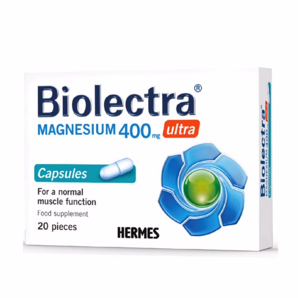 Biolectra Magnesium 400mg 20 Capsules 1