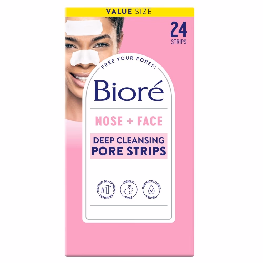 Biore Nose + Face Pore Strips 24 Strips