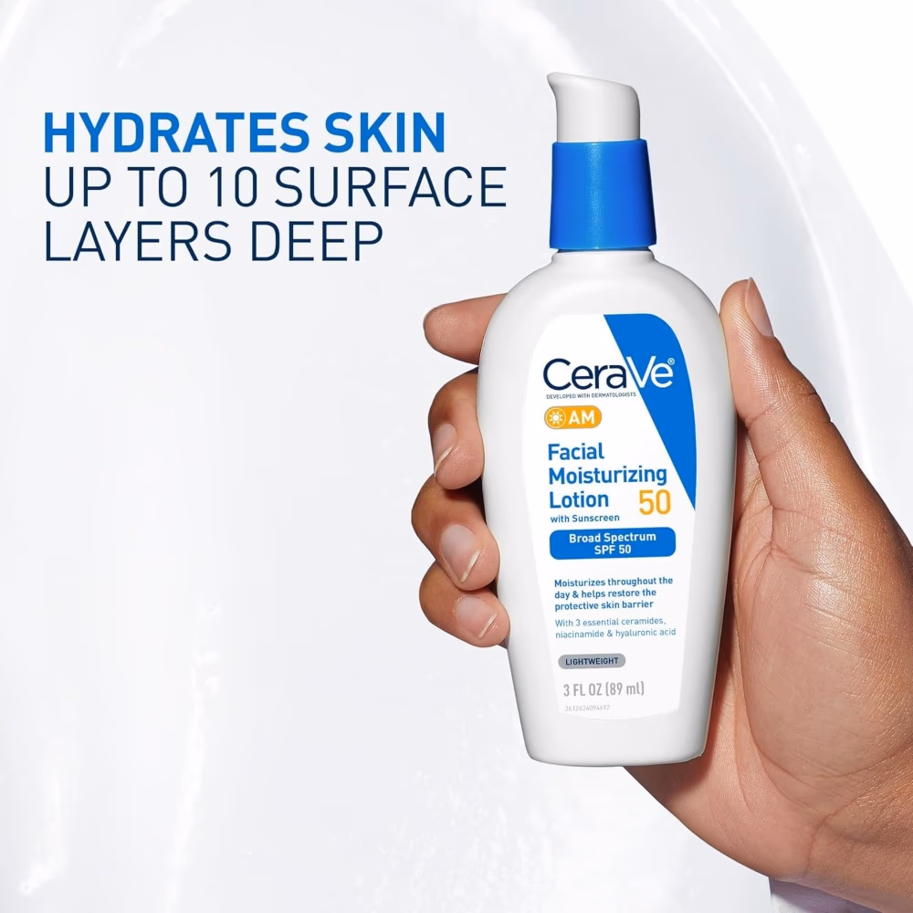 CeraVe AM Facial Moisturizing Lotion SPF 50 89ml  3