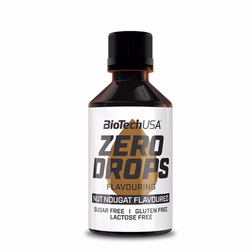 BioTechUSA Zero Drops Nut Nougat 50ml 1