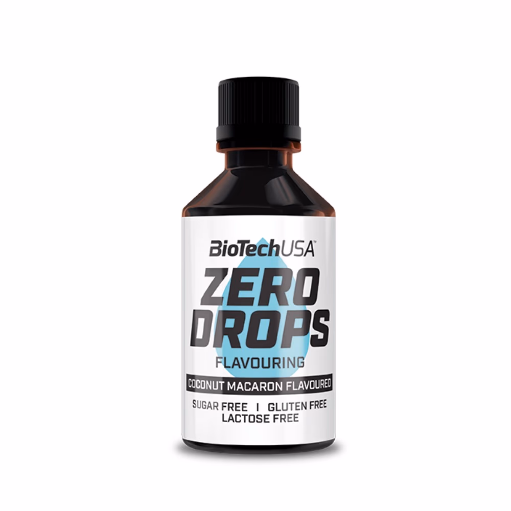 BioTechUSA Zero Drops Coconut Macaron 50ml