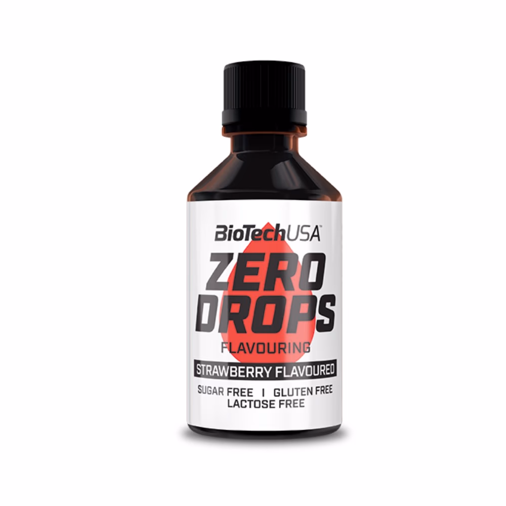 BioTechUSA Zero Drops Strawberry 50ml