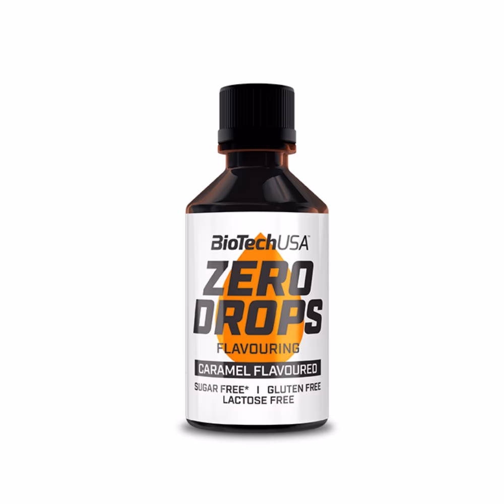 BioTechUSA Zero Drops Caramel 50ml 1