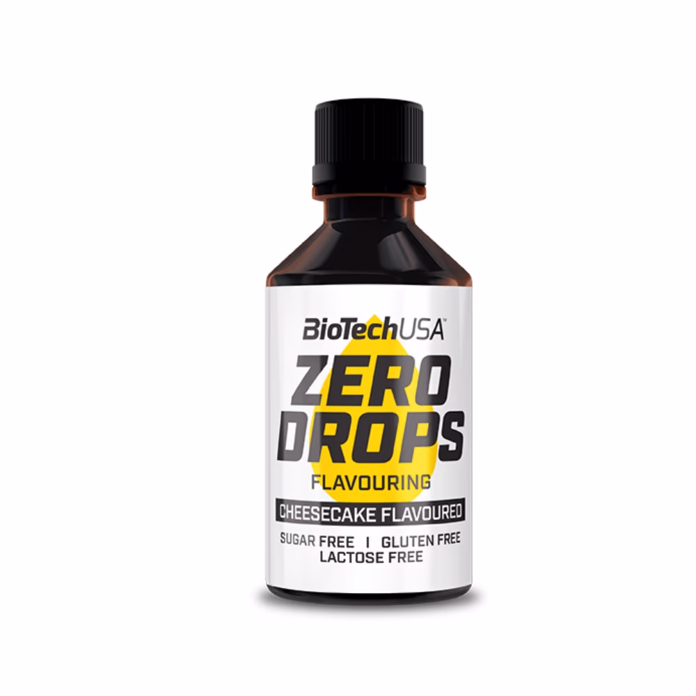 BioTechUSA Zero Drops Cheesecake 50ml 1