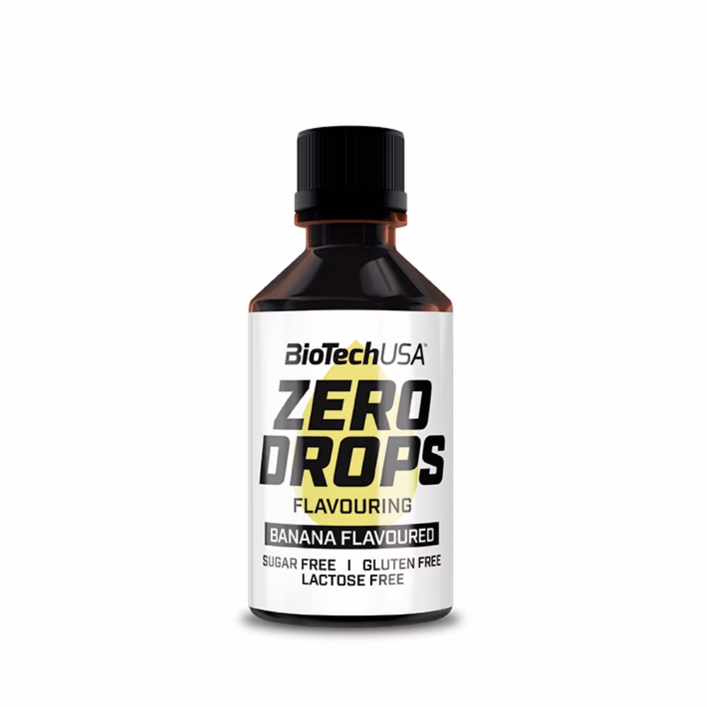 BioTechUSA Zero Drops Banana 50ml 1