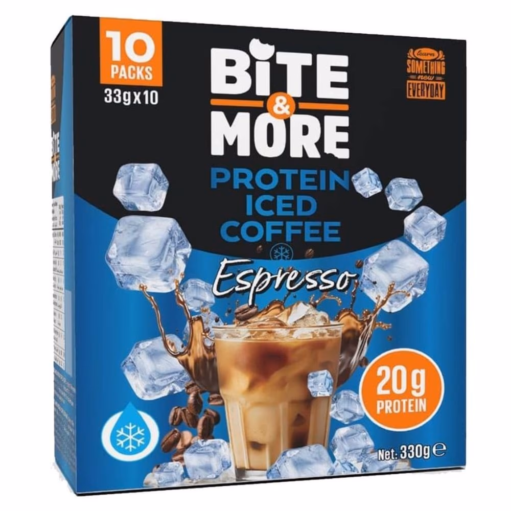 Bite and More Protein Ice Coffee Espresso Pack 10s