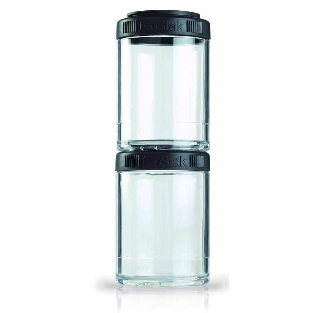 Blender Bottle GoStak 100cc 2-Pack Black