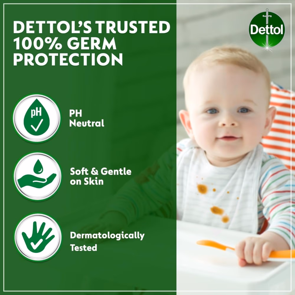 Dettol Anti-Bacterial Original Wipes 80s 2