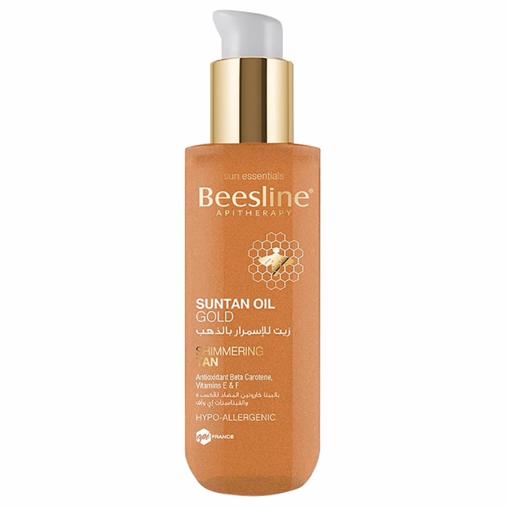 Beesline Suntan Oil Gold Shimmering 200ml 1