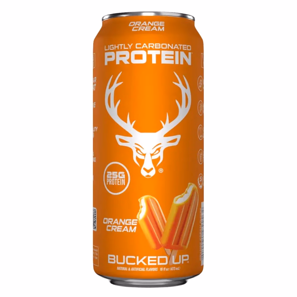Bucked Up Carbonated Protein RTD Orange Cream 473ml 1