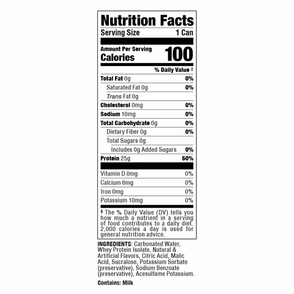 Bucked Up Carbonated Protein RTD Rainbow Candy 473ml 2