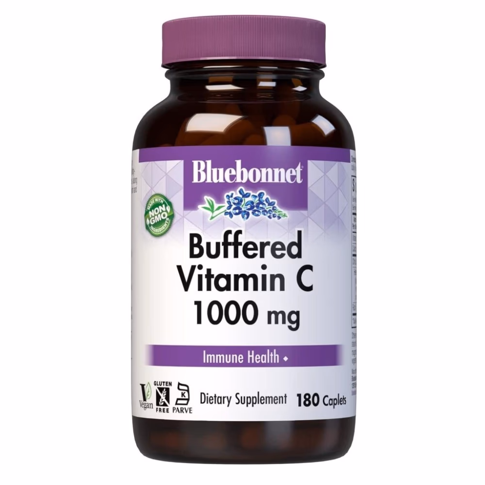 Bluebonnet Buffered Vitamin C 1000mg 180 Capsules 1