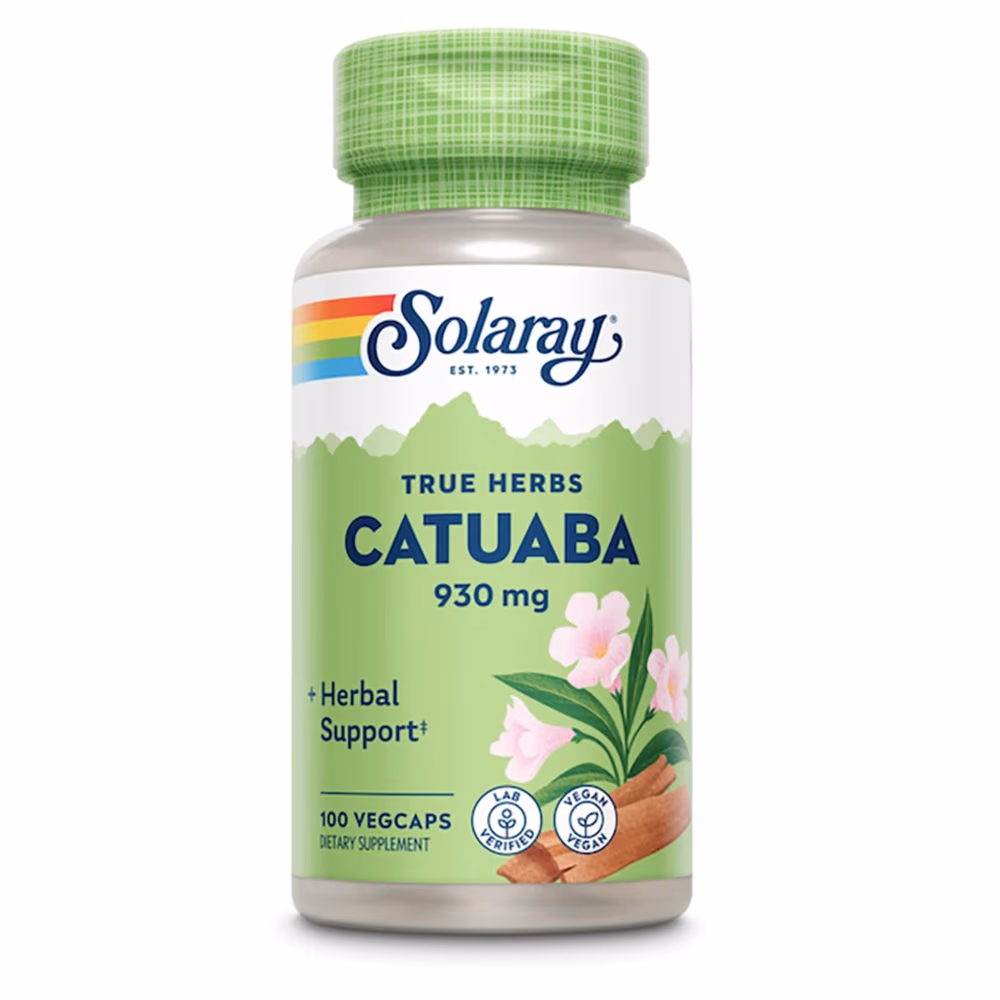 Solaray Catuaba 930 mg – 100 Veg Capsules 1