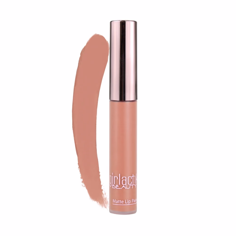 GirLactik Matte Lip Paint - Bashful 1