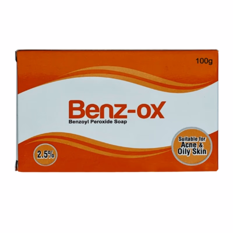 Benz-Ox Soap For Acne & Oily Skin 100Gm 1