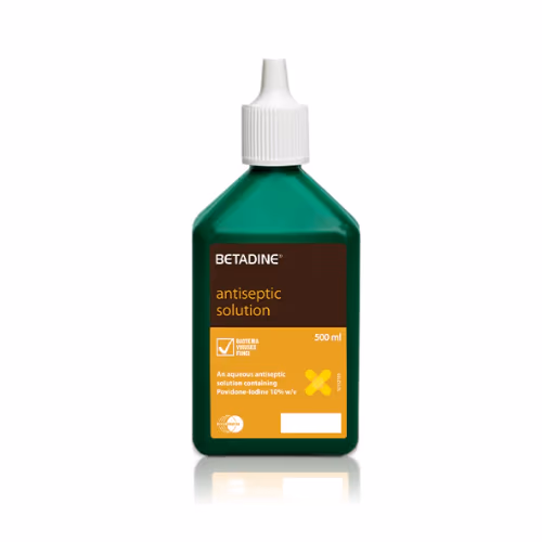 Betadine Antiseptic Solution 500Ml 1