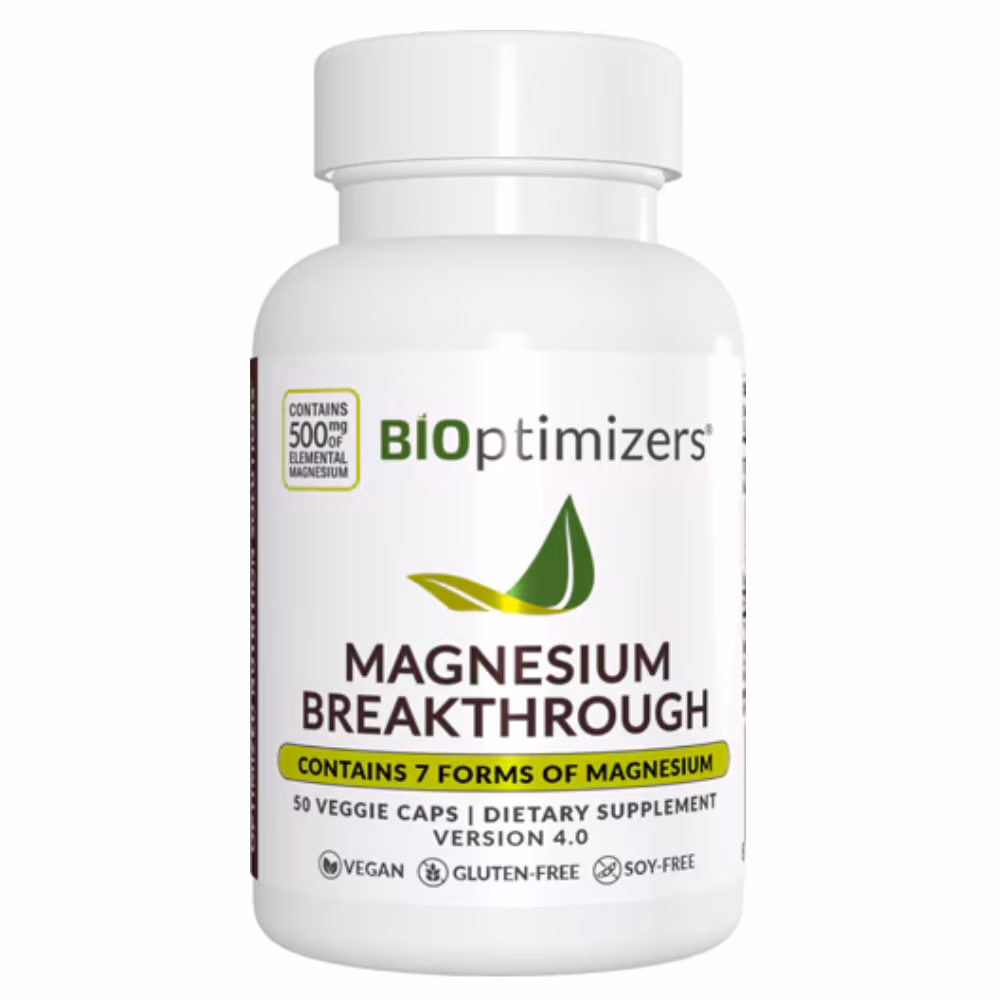 BiOptimizers Magnesium Breakthrough Capsules 50 Softgels