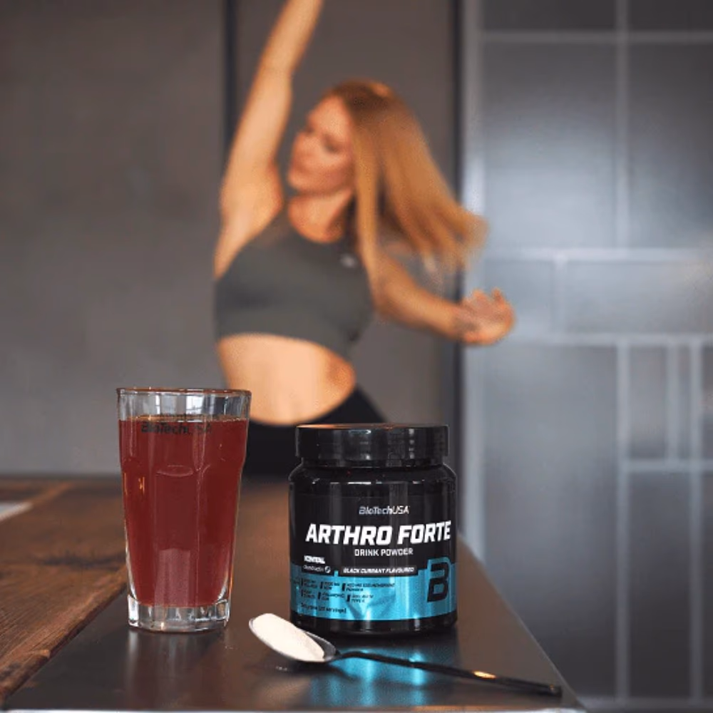 BioTechUSA Arthro Forte Drink Powder Black Currant 340g 4