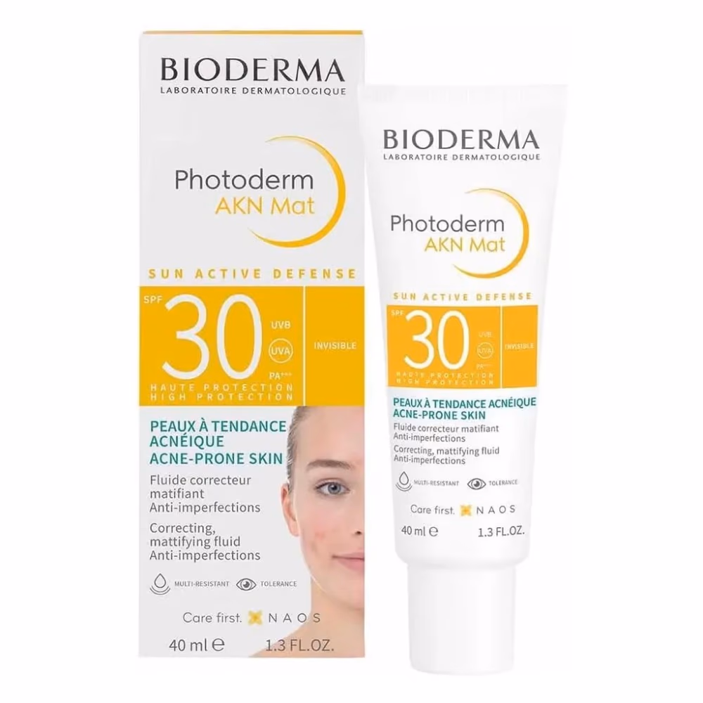 Bioderma Photoderm AKN Mat SPF 30 Mattifying Sun Cream – 40ml 1