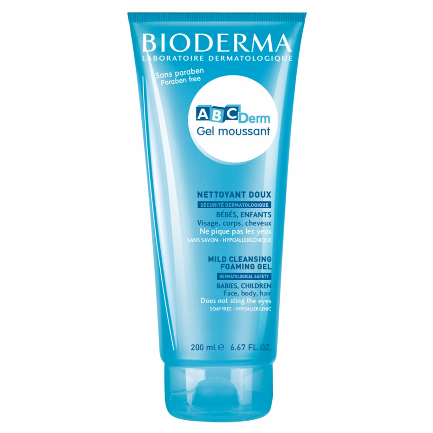 Bioderma ABCDerm Gel Moussant Foaming Gel 200Ml 1