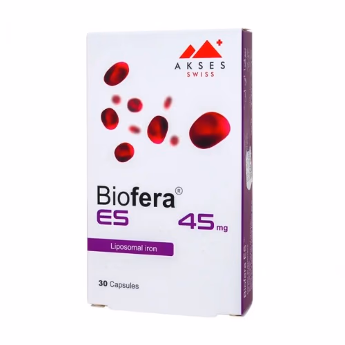 Biofera ES 45mg Liposomal Iron Supplement – 30 Capsules