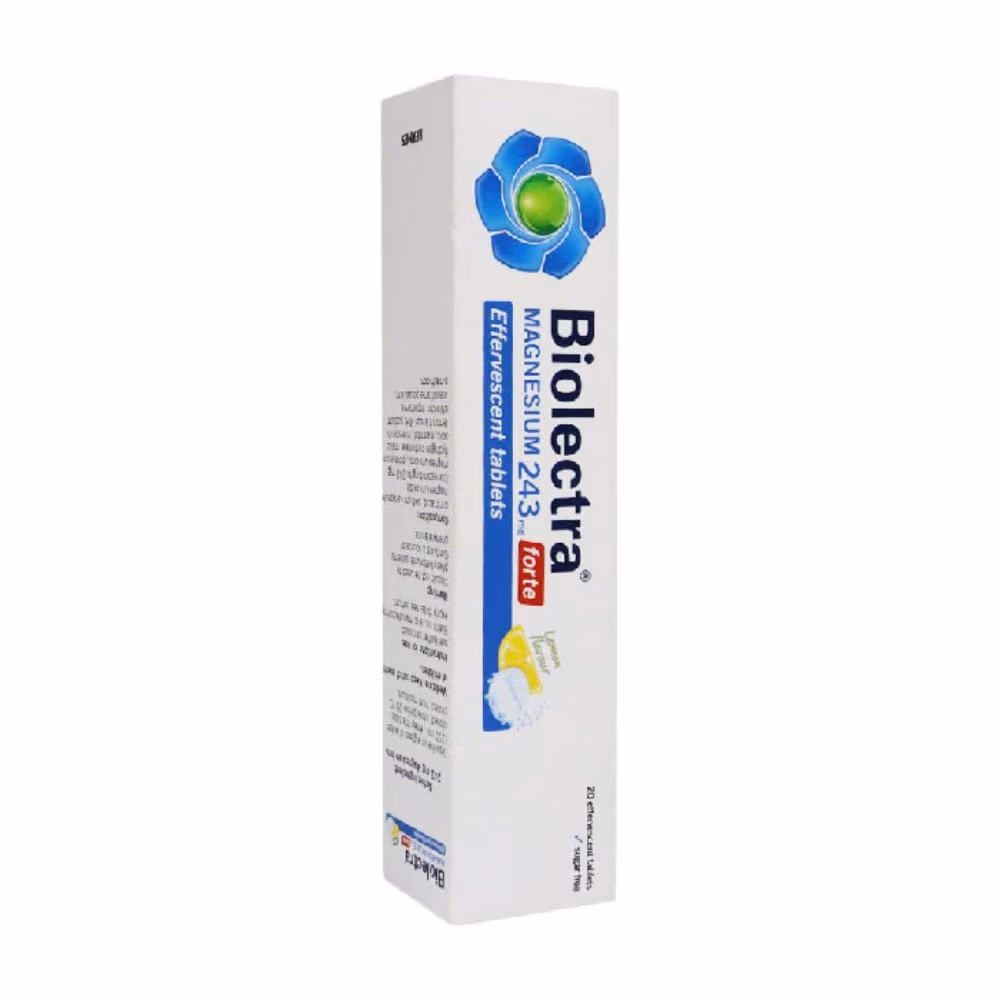 Biolectra Magnesium Forte – 20 Effervescent Tabs 1