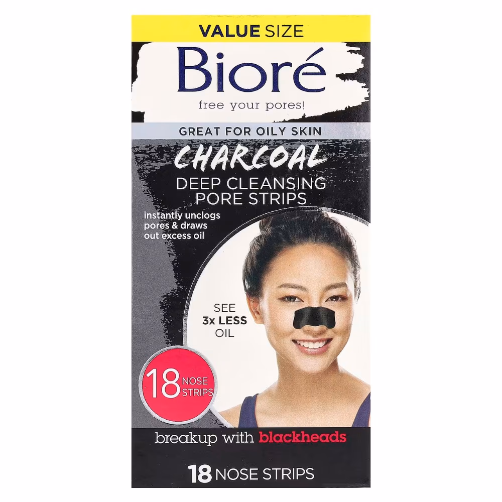 Biore Oil Control Charcoal Pore Strips 18S 1