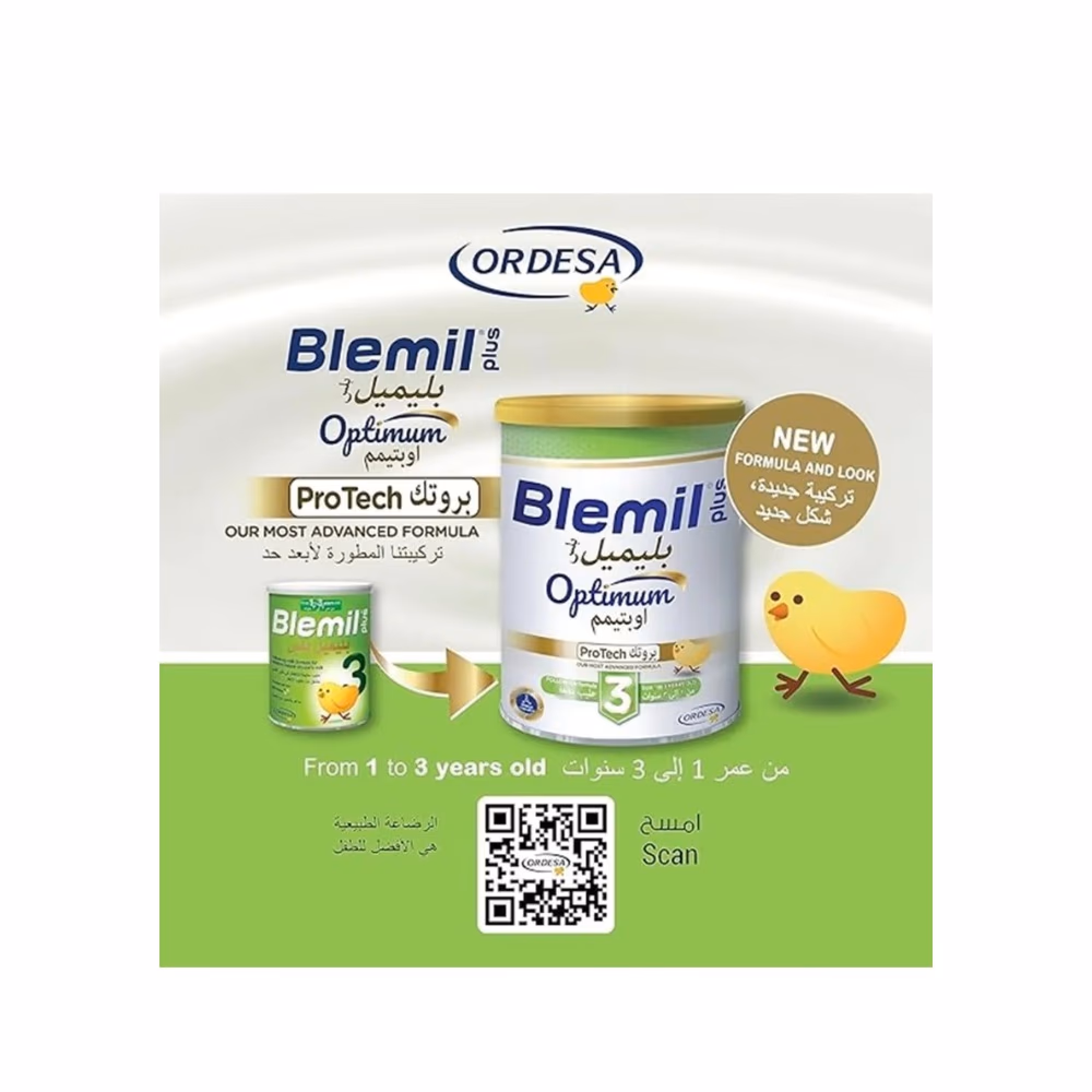 Blemil Plus 3 Optimum Protech 400g  2