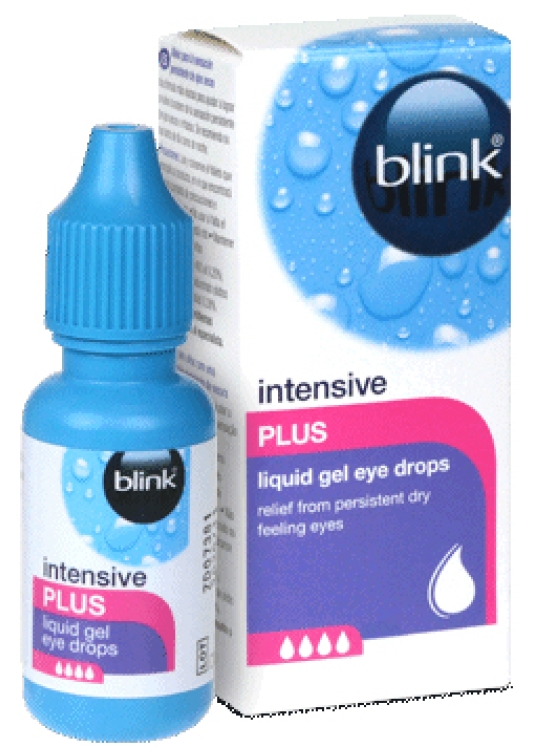 Blink Intensive Plus Liquigel Eye Drops 10Ml 1