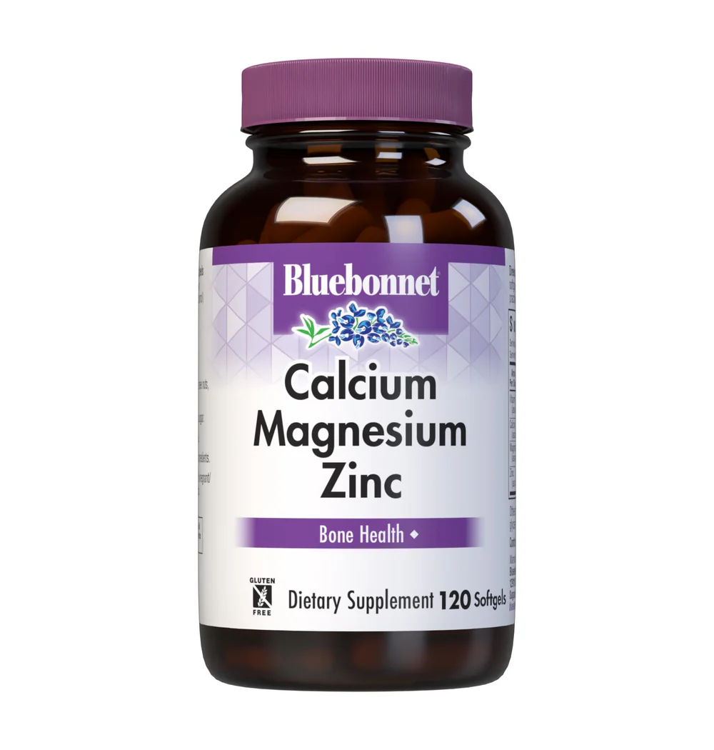 Bluebonnet Calcium Magnesium Zinc+Vitamin-D3 120'S 1