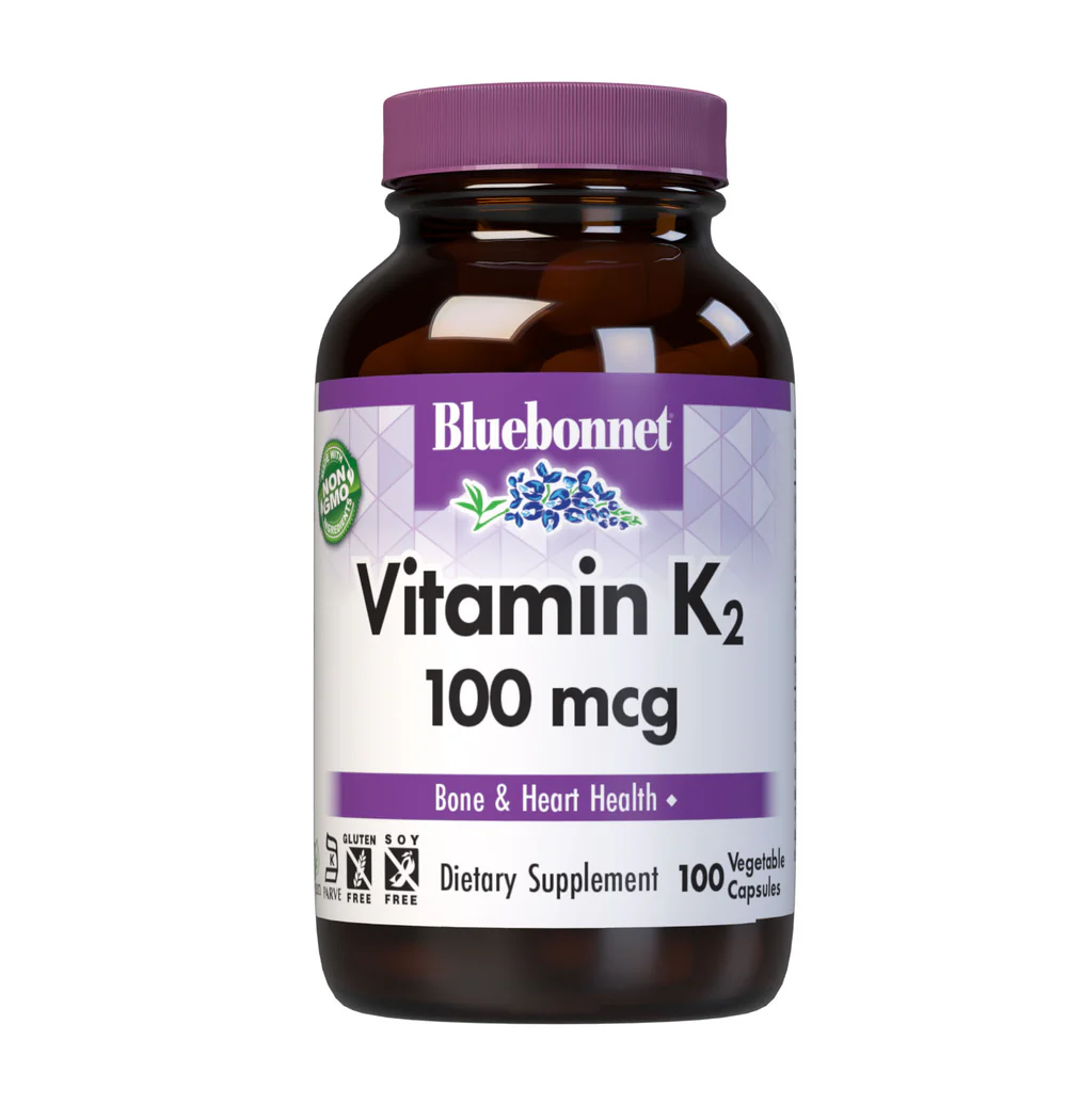 Bluebonnet Vitamin K2 100Mcg VegCapsules 100S