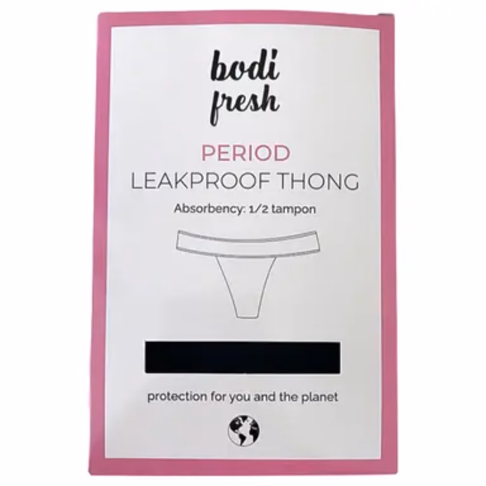 Bodi fresh Thong Period Protection Black L  1
