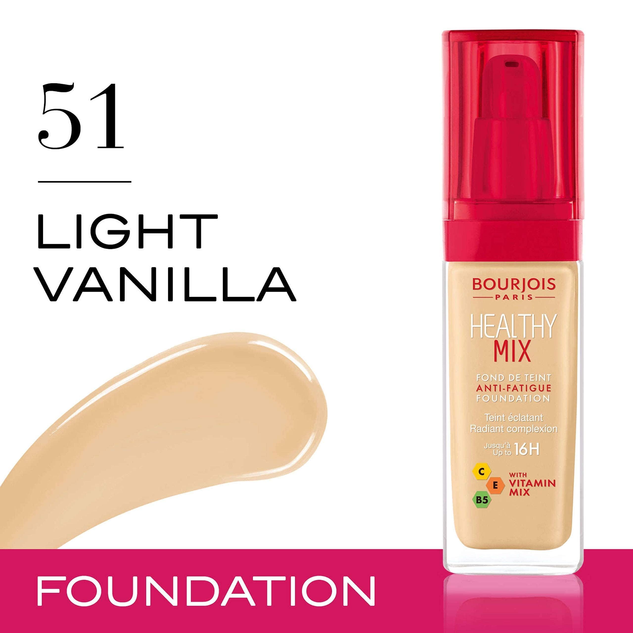 Bourjois Healthy Mix Foundation N51 Light Vanilla 30ml