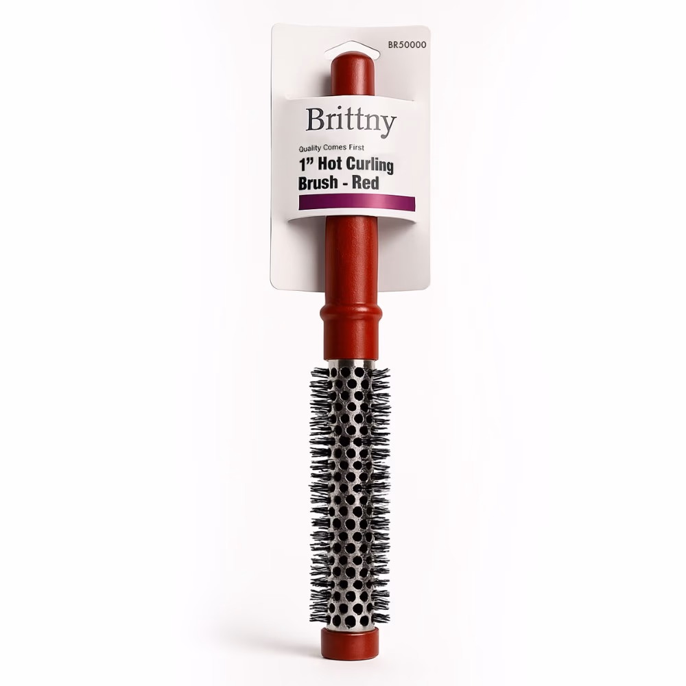 Brittny BR50000 Hot Curling Brush Red
