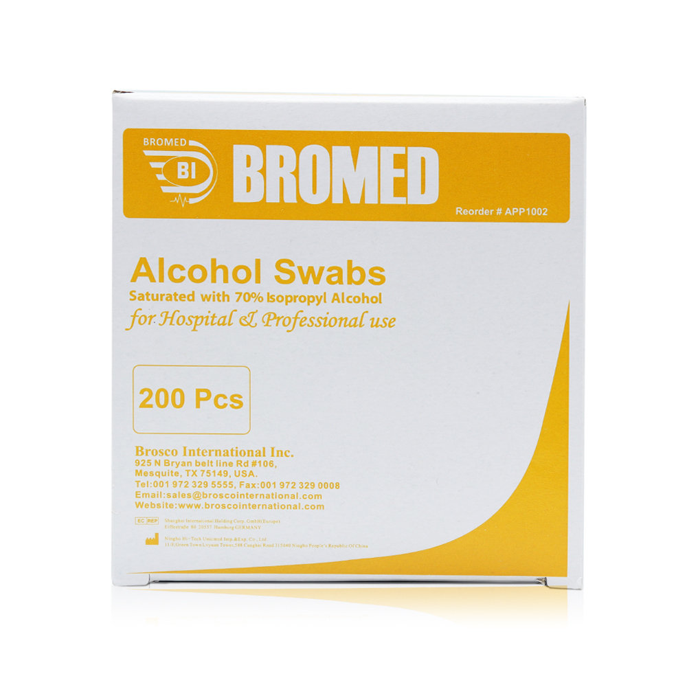 Bromed Alcohol Swabs 200s 1