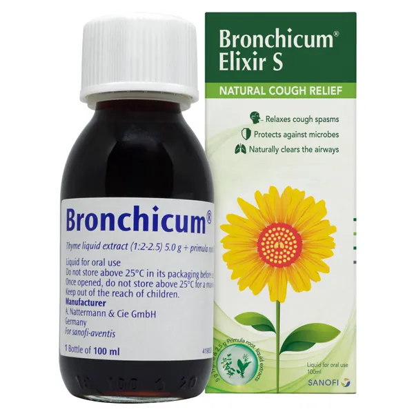 Bronchicum Elixir S 100Ml 1