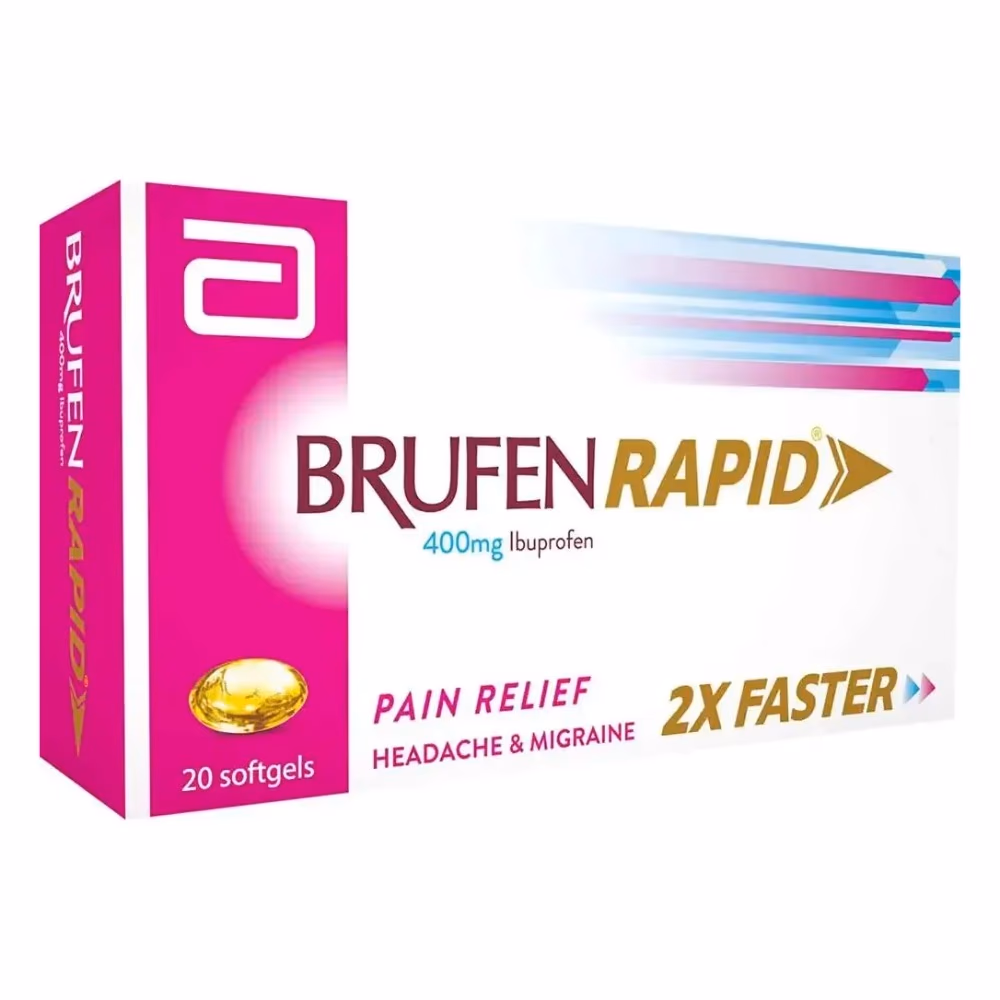 Brufen Rapid 400mg - 20 Softgels