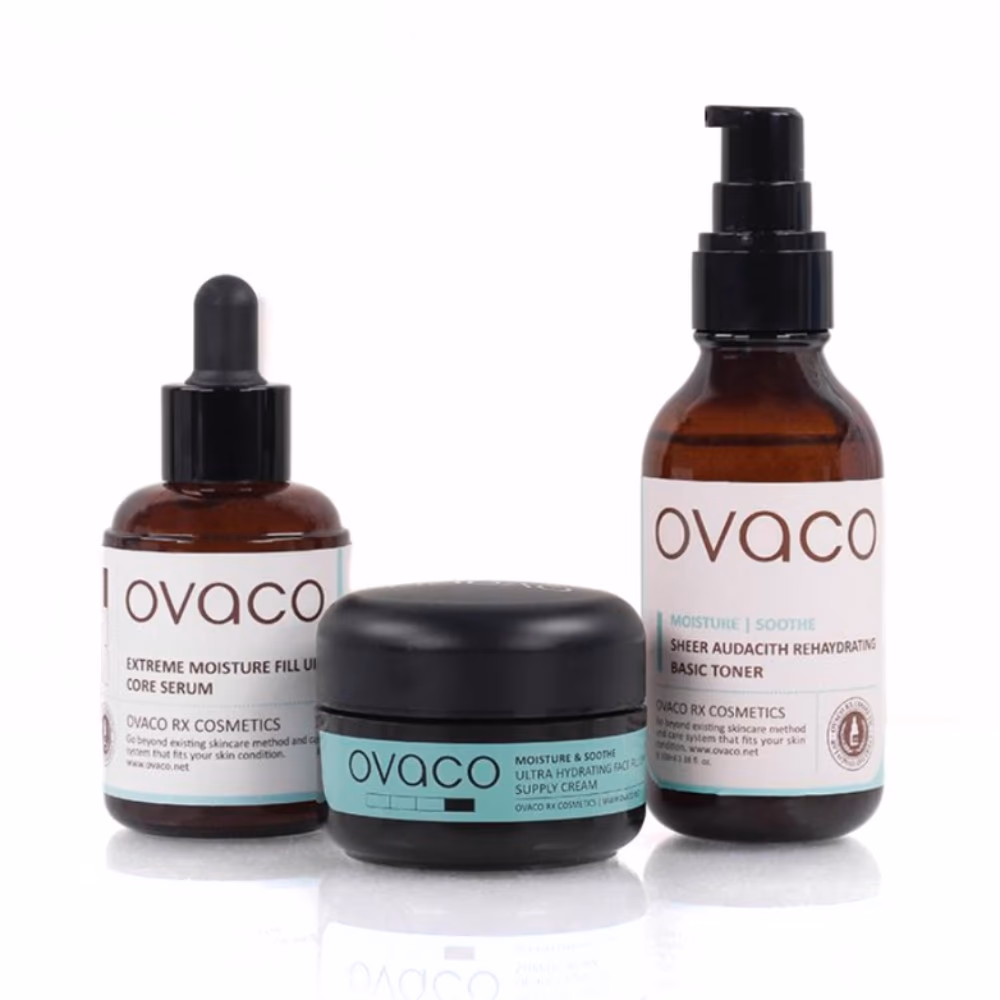 Ovaco Hydrate And Glow Skincare Set 1