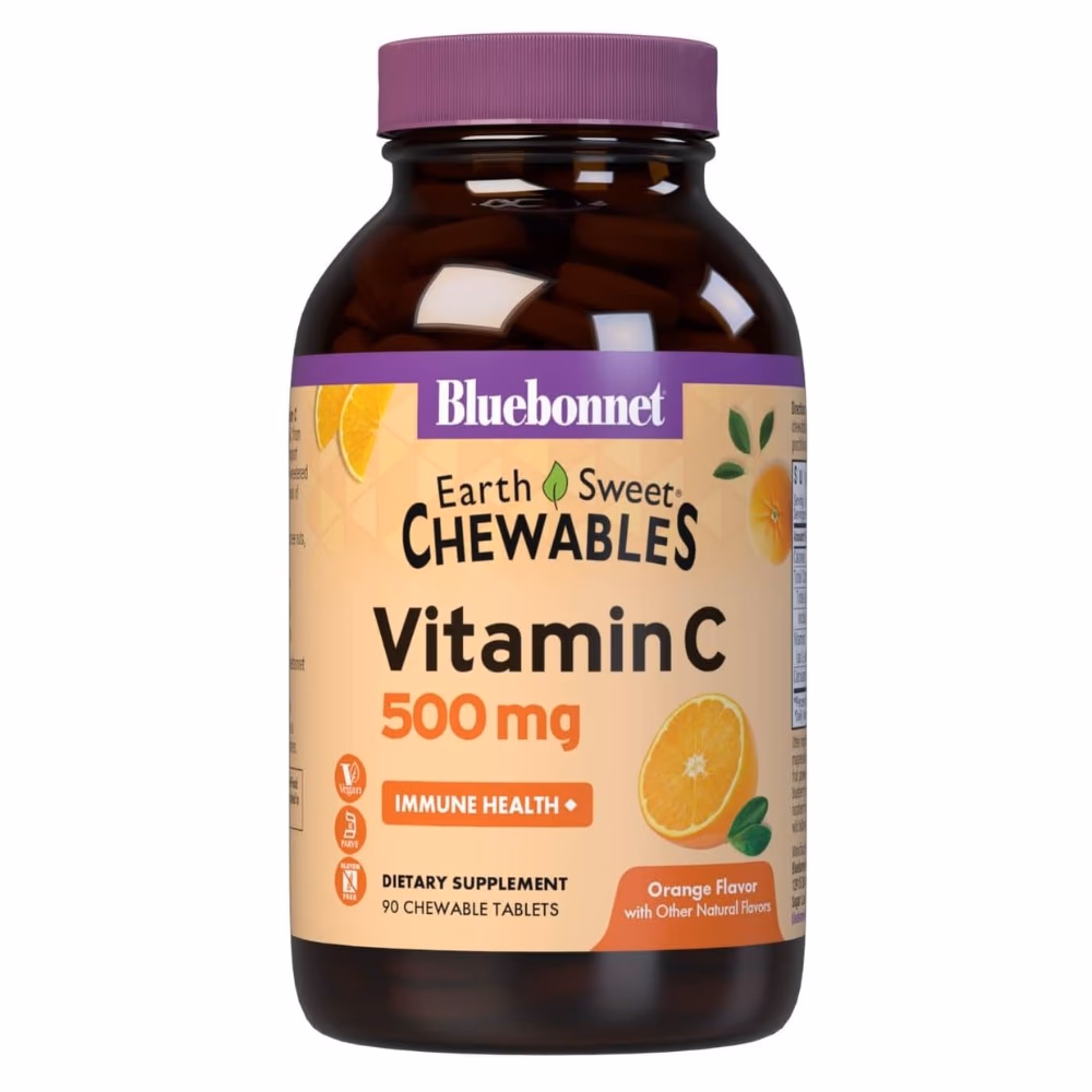 Bluebonnet Vitamin C 500mg 90 Chewable Tablets 1