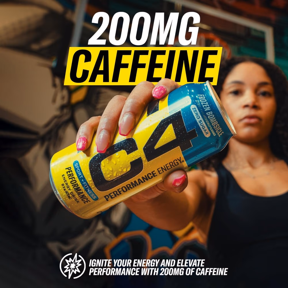 Cellucor C4 Energy Drink RTD - Sour Gummy Splash 473ml  4