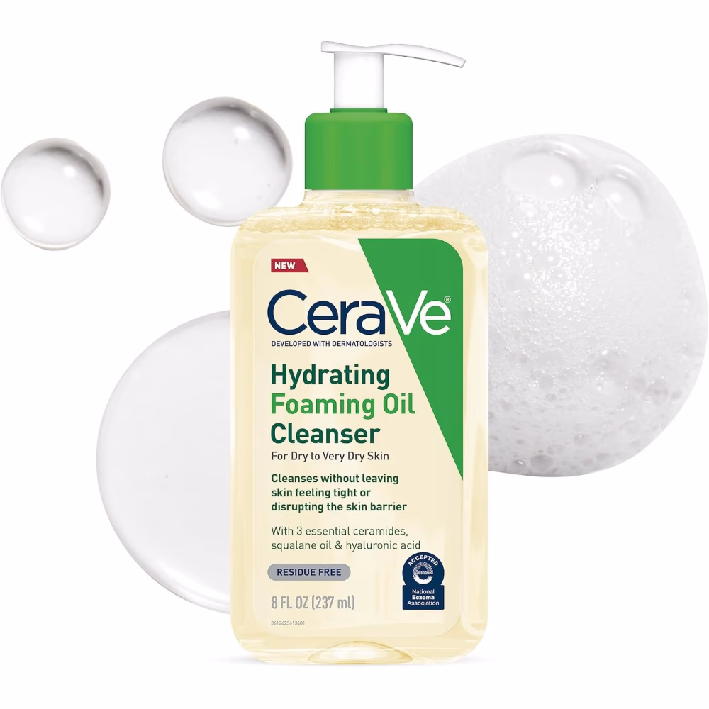 CeraVe Hydrating Foaming Oil Cleanser – 237ml