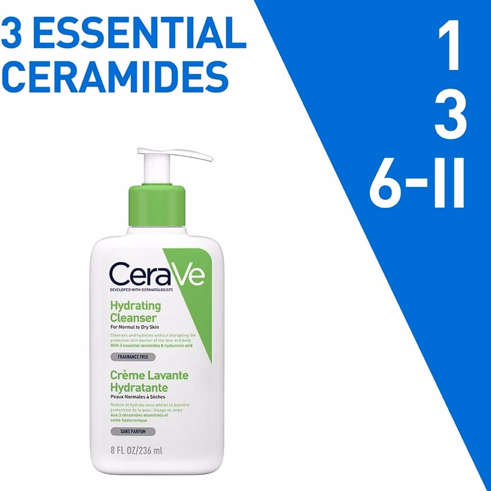CeraVe Hydrating Cleanser 236ml  3