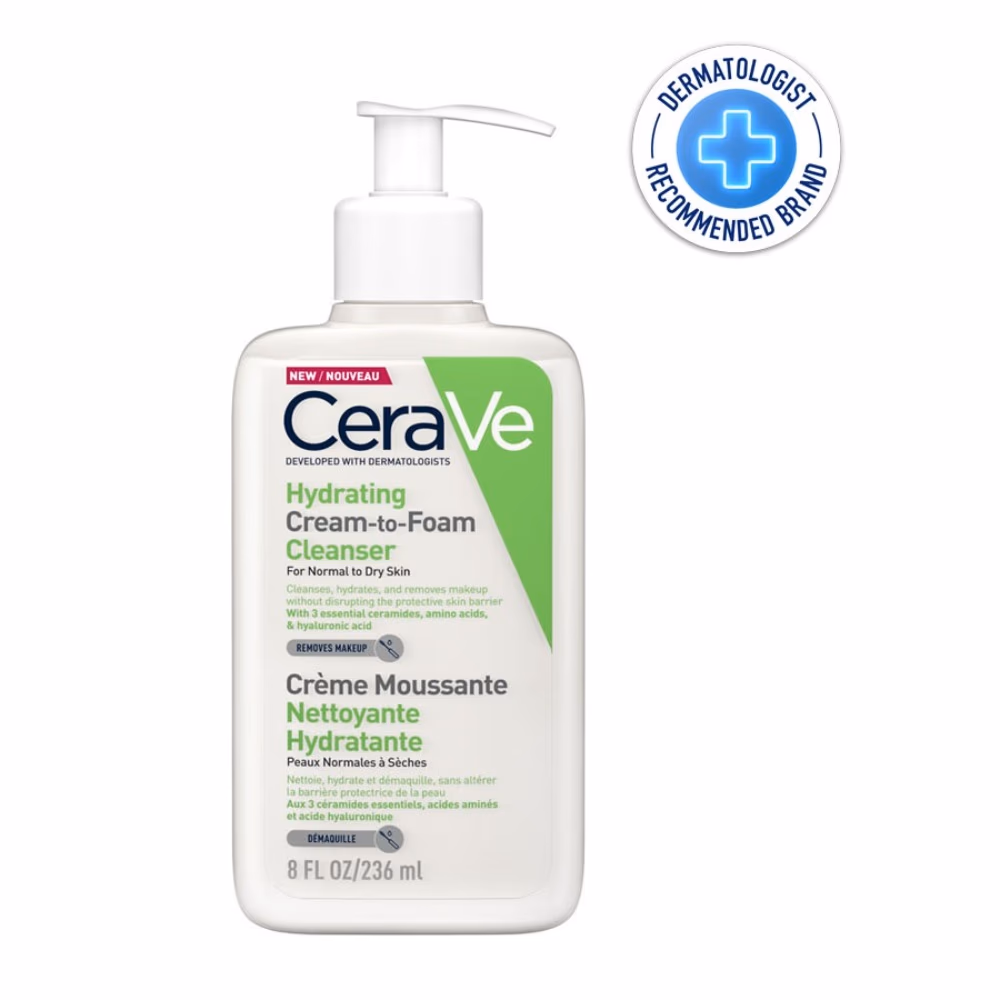 CeraVe Hydrating Cream to Foam Cleanser 237ml 1